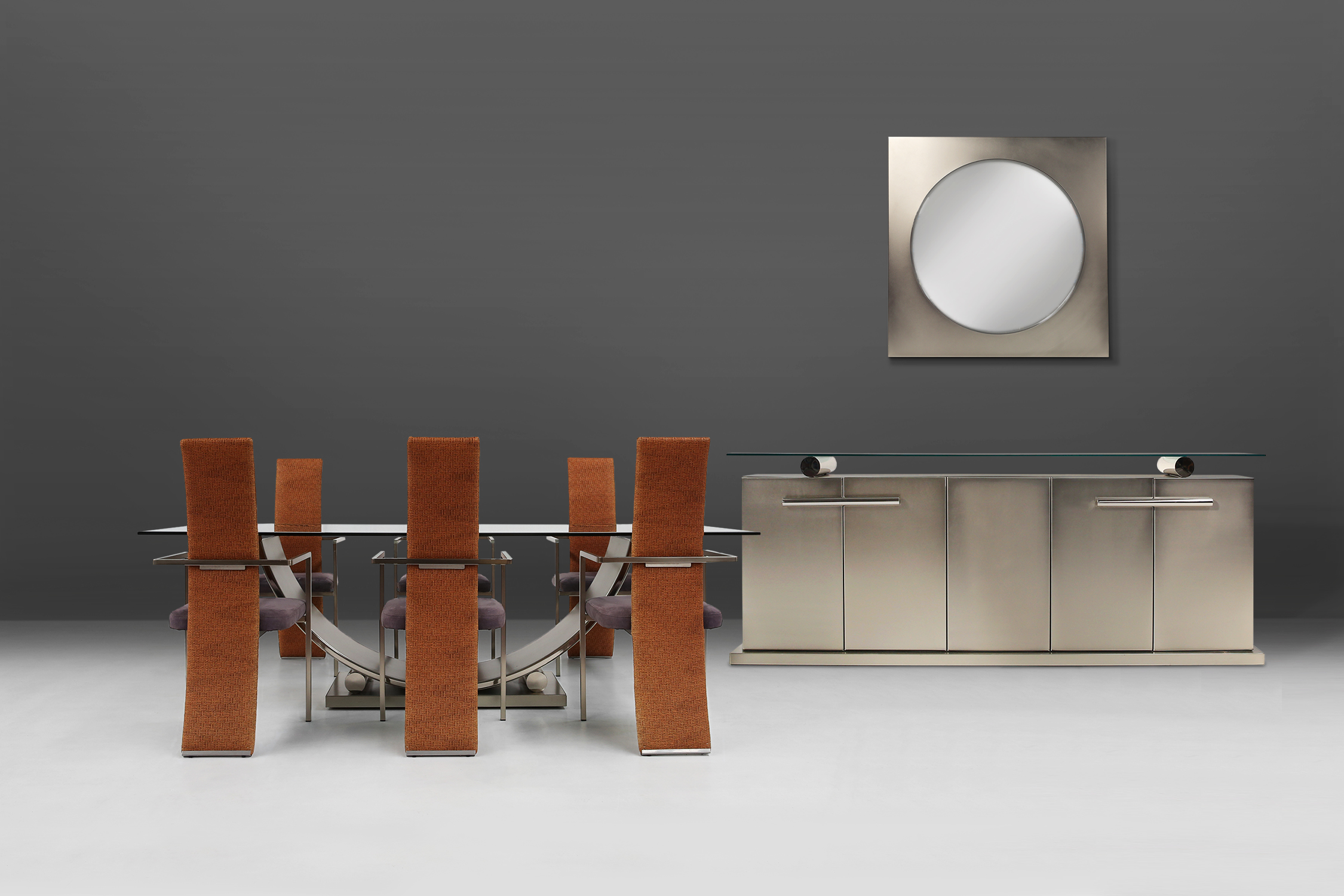 set of 6 chairs by Belgo Chrom thumbnail